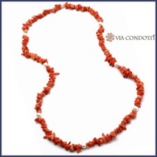 Collana in Corallo con Perle e