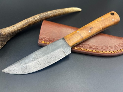 Coltello damascato bowie - damascato,