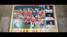 POSTER MANIFESTO CALCIO ROMA /