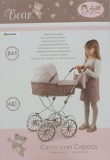 GIOCHERIA ARIAS 2X1 PASSEGGINO PER BAMBOLE CON CAPOTTINA + MARSUPIO 40860