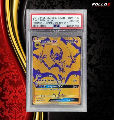 Carta pokemon lunala sm103a - carta,
