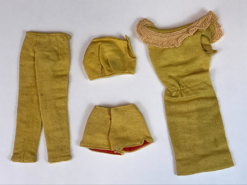 Vintage barbie oro giallo - oro,