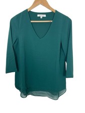 Blusa donna rosa + oliva