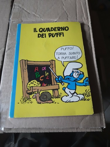Quadreno puffi quadernino - quadreno,