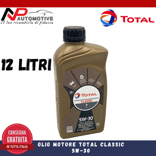 12l olio motore total classic - total,