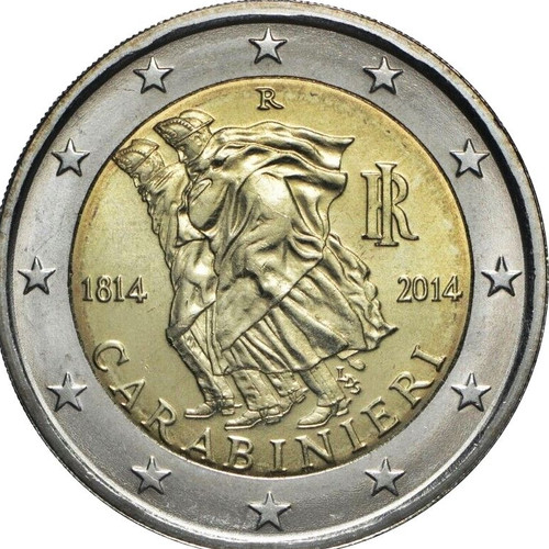 Moneta italia euro - italia, 2€
