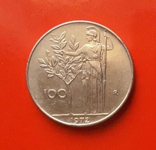 100 lire 1972 errore l - errore, del
