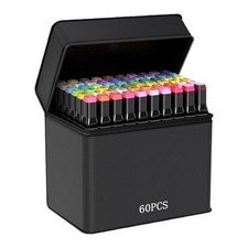 PENNARELLI 60 COLORI SET BRUSH