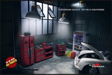 FLIPDIORAMA 3D 0016 GARAGE SET