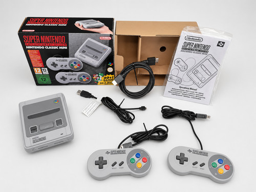 Snes mini super nintendo - mini,