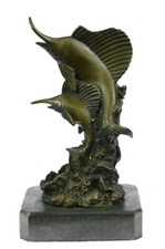 Bronzo Scultura Marino Life