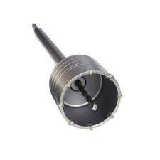 FRESA PER MURO A TAZZA 110 MM CAROTATRICE ASTA PROLUNGA 35 CM PER SDS PLUS