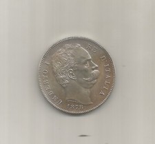 Regno d'Italia Umberto I Scudo
