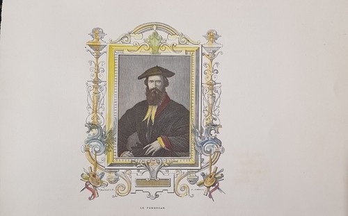 Parmigianino incisione - parmigianino,