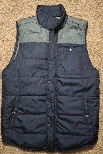 United blue puffer vest - united,