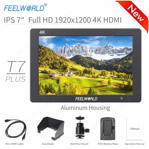 Feelworld plus pollici 3d - t7,