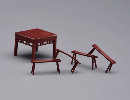 Set sedie tavolo vintage - , ed