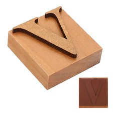 Lettera Timbri Legno Gomma