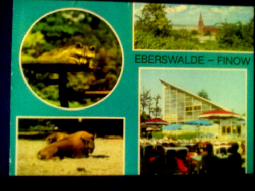 Cartolina eberswalde finow - eberswalde,