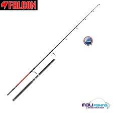 CANNA PESCA POPPING TONNO ROSSO FALCON PEPPERS OFF-SHORE 240 AZ.50 LBS FUJI NEW