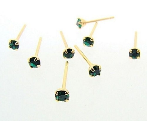 Orecchini perno oro - 12,