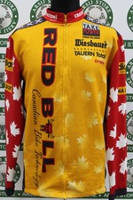 Giacca jacket ciclismo RED BULL TG XL T353 bike shirt maillot trikot jersey
