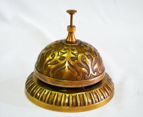 Antico campanello scrivania - antico,