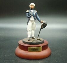 Soldatino di Piombo De Agostini " NELSON " su basetta di legno