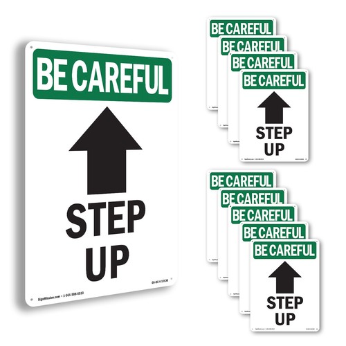 Step freccia con - up,