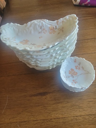 Limoges porcelain pieces - porcelain,