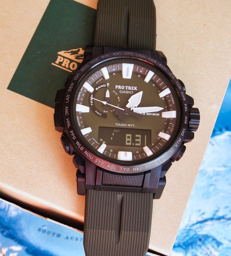 Orologio solare casio pro - orologio,