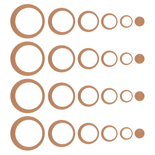 4set 24pcs acrilico - 4set,