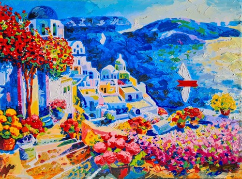 Quadro paesaggio marina
