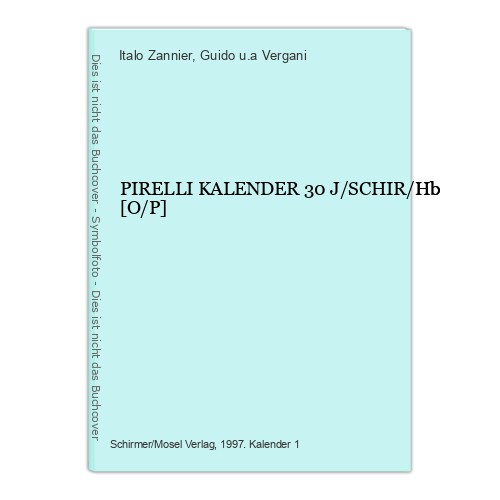 Pirelli kalender schir hb - pirelli, 30