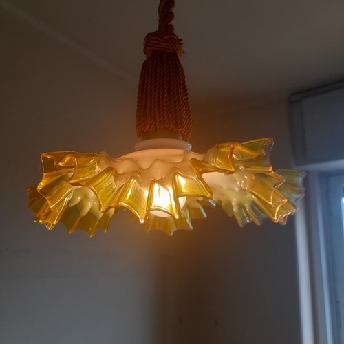 Antica lampada sospensione - antica,