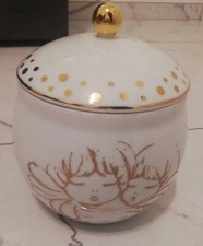 BISCOTTIERA GRANDE THUN SERIE ANGEL GOLD NUOVA CAFFÈ AL VOLO COFFE CUP ANGELI