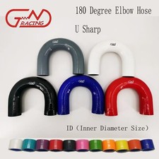 Kit Tubo Turbo Silicone Connettore 180 Gradi Aspirazione Intercooler Accoppiatore Forma U