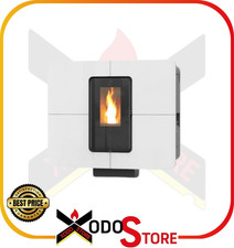 Stufa a pellet THERMOROSSI SLIMQUADRO 11 STYLE - PRONTA CONSEGNA mail per sconto