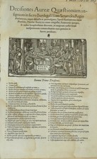 Scuola francese xvi incisione - xvi,