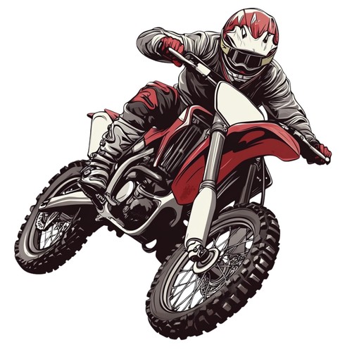 Adesivi dirt bike motocross - 2,