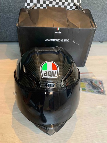 Casco moto agv - in, di