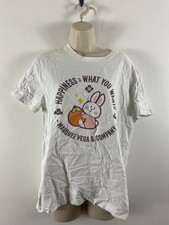 T-shirt bianca Vega co taglia