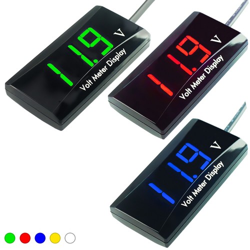 Voltmetro display led digitale - voltmetro,