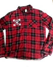 Camicia A Quadri Rossa-Nera FKF Fitness Edition Flanella S/M