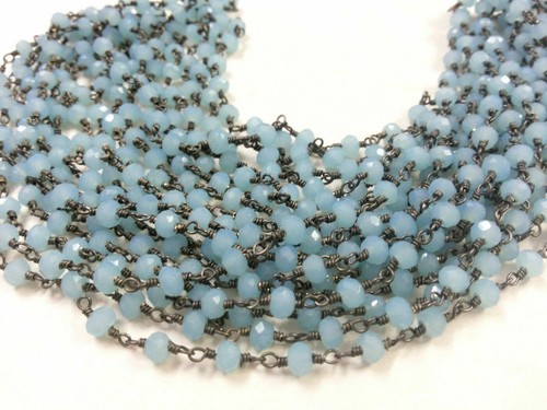 Aqua hydro 4mm perline - aqua,