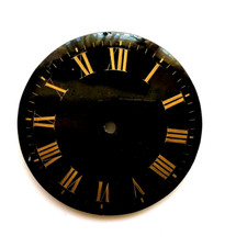 quadrante smaltato nero 101 mm