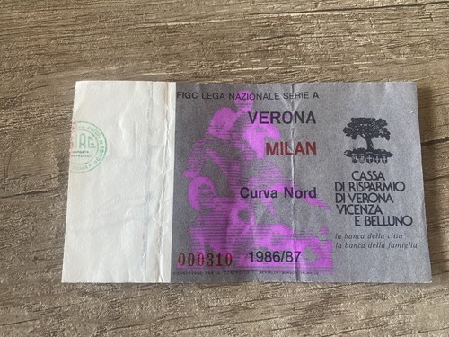 Verona milan biglietto ticket - verona-milan, biglietto/ticket