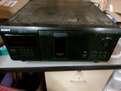 Sony cdp cx225 mega storage - sony, cdp-cx225