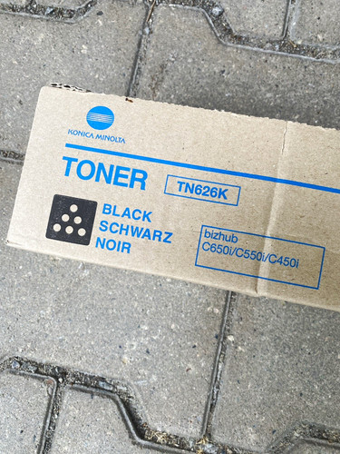Toner konica minolta - toner, tn626k