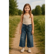 Zara Girls Wide Leg Cropped